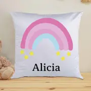 Rainbow Kids Personalised Cushion
