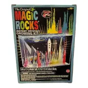 The Original Magic Rocks Instant Crystal Growing Kit Space Rocket Theme New
