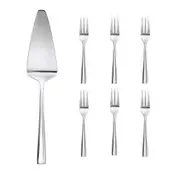 Alex Liddy Arlo 7 Piece Cake Server & Fork Set - Robins Kitchen