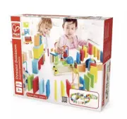 Hape Dynamo Kid's Wooden Domino Set Award Winning 107 piece 3+ Play & Learn
