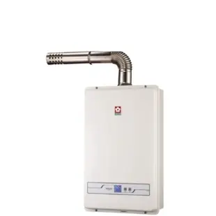 【SAKURA 櫻花】13公升強制排氣H-1335熱水器FE式LPG桶裝瓦斯(SH-1335基本安裝)