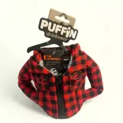Puffin Drink wear Lumberjack Flannel Insulated Beverage Holder
