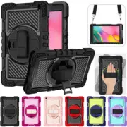 For Samsung Galaxy Tab A A7 A8 S6 S7 S8 Tablet Shockproof Stand Case Cover Strap