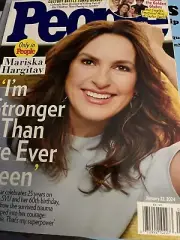 People Magazine January 22 ,2024 Mariska Hargitay ,Golden Globes B-12