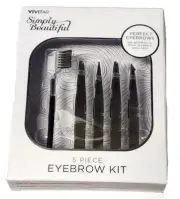 Vivitar Simply Beautiful 5-pcs Eyebrow Kit