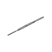Marine Stainless Steel 1/4" Threaded Lag & Swage Stud Turnbuckle 3/16" Cable