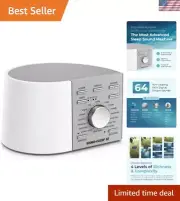 Sound + Sleep SE Noise Machine - White Noise Machine - Non-Looping Environmen...