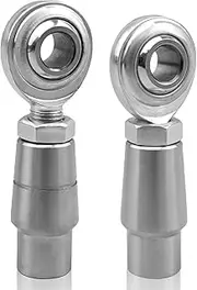 1/2-20 Heim Joints Rod End Kit Economy with Tube Adapters and Jam Nuts, Heim Joints Panhard Bar Kit .065 Bungs Rod End Heim Joint LH and RH, 4 Set