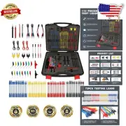 Heavy Duty 110PCS Automotive Circuit Tester & Probe Kit - Versatile & Portable