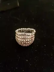 Paparazzi Jewelry - Blinding Brilliance White Ring # 1