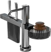 [Acunny] Soap Dispenser for Kitchen Sink, Soap Dispenser for Sink, Press Pump Dispenser for Soap - Kitchen Aid with Shelf Design for Hotel, Laundry Room