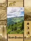 North Carolina Laser Engraved Wood Picture Frame Portrait (8 x 10)