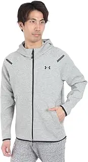 [Under Armour] Mens Unstoppable Fleece Full-Zip - Superior Breathability XXL, Mod Gray-black, XX-Large