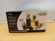 Cuzen 17 Piece Personal Drink Blender-Mixer System-NEW IN BOX!!!!
