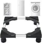 Mini Fridge Stand,Adjustable Base for Washer and Dryer with 4 Strong Feet,Mul...