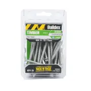 Buildex 14-10 x 75mm Climaseal Hex Head Timber Screws - 25 Pack