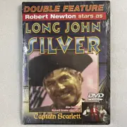 Long John Silver / Captain Scarlett (Double Feature DVD, Slimcase) NEW Sealed