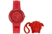 VERSACE Mod. MEDUSA POP 3H + VERSACE RED SILICON PURSE