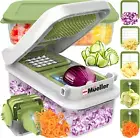 Mueller Pro-Series 10-In-1 Vegetable Slicer & Onion Mincer Chopper 8 Blade Multi