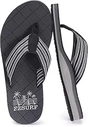 EZSURF Womens Flip Flops Comfortable Summer Beach Slippers with Arch Support