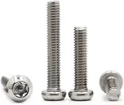 5-50PCS Security Screw M2 M2.5 M3 M4 M5 M6 M8 A2 304 Stainless Steel Button Head Tamper Proof Security Bolt Screws with Pin(16mm,M8 5pcs)