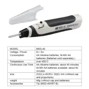 GOOT Cordless Battery Soldering Iron Portable Solder Pen with LED Light Fast Hea
