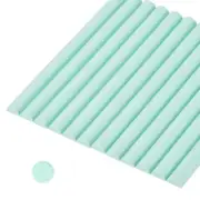 20 Pcs Mint Green 1/2 Cylinder Sealing Wax Stick Glue Gun Wax Seal Rod