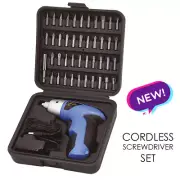 Cordless Screwdriver Set Powerful Cordless Screwdriver Kit for DIY Projects NEW