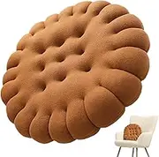 Cushion, Cookie Pillow | Soft Cookie Seat Cushion | Shaped Chair Pillow, Cute Pillow Seating Cushion for Bedroom, Sofa, Couch