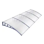 Patio DIY Window Door Awning Canopy Sun Shield - 1.5x4m