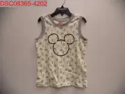 Disney Junior Boys Off White Micky Mouse Palm Tree Print Tank, 5T 027459479898