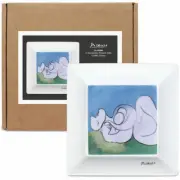 Könitz Vide Poche Tray Picasso - la siesta, Porcelain, 13.2x13.2 cm