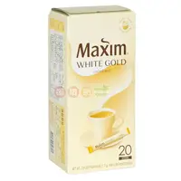 在飛比找樂天市場購物網優惠-【韓購網】韓國Maxim三合一白金咖啡(20入)★即溶白咖啡