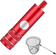 Alloy Dip Net Connector Joint Fitting - Fishing Net Joint Fitting, Joint Fitting Dip Net | Net Head Adapter for Fishing, Tight Connection Rod Head Converter Replacement Adapter for Fishing Enthusiasts