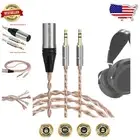 Durable XLR to 3.5mm Upgrade Cable for HIFIMAN & Denon Headphones - 4.9ft Length