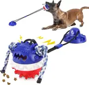 Suction Cup Dog Toys For Aggressive Chewers Interactive Dog Toys Tug Of War Toy
