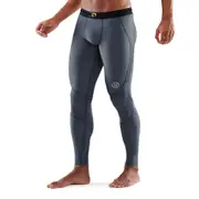 Skins Men's Series-3 Running/Gym Long Tight Charcoal