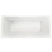 Decina Aria 1525 Inset Bath (Tile Bead) White AR1525W