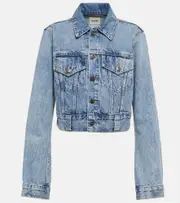 [Khaite] Khaite Rizzo denim jacket AU 14 blue