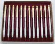 Wholesale Lot of 12 Sheaffer Targa 1001XG Pencils - Brushed Chrome GT (New)