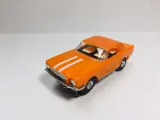 MODEL MOTORING MUSTANG H/T ORANGE / White use on Aurora AFX TYCO RACE SET NEW