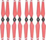 Pexorin 8pcs Propeller, for DJI, for Mavic Pro Drone Quick Release Props Folding Blade 8330 Spare Parts Replacement Accessory Wing Fans CW CCW Propeller Prop(Red)