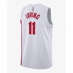 【NIKE 耐吉】NBA 球衣 籃網 NETS 厄文 IRVING 白 紅(DO9444-102)