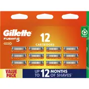 Gillette Fusion 5 Power Blades Value Pack 12 pack