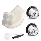 Refillable Coffee Capsules Cup Stainless Steel Pod for Nespresso Machines Tools