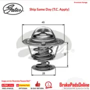 Thermostat for NISSAN Pulsar MK V N15 GA16DE 1.6L Petrol 4Cyl FWD TH32576G1 (for: Nissan)