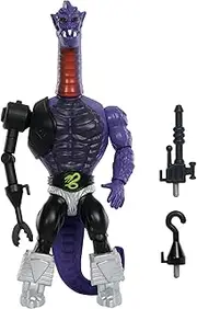 [Masters of the Universe] Origins HYD34 Terroar Action Figure - Motu Alien/Snake Man Villain 16 Articulated Joints 5.5" with Accessories