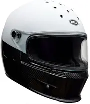 Bell Eliminator Carbon Diverge, full face helmet , color: White/Black , size: XL
