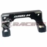 3RACING SAK-D4844 Alu Rear Battery Holder For 1/10 RC SAKURA D4 Drift Car