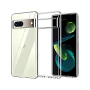 MEZON Google Pixel 7 (6.3") Ultra Slim Clear TPU Gel Back Case